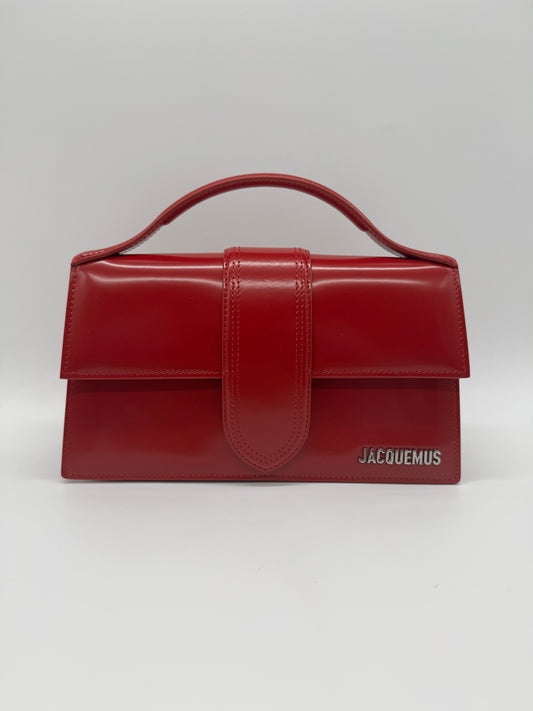 Jacquemus Grand Bambino Lack Rot