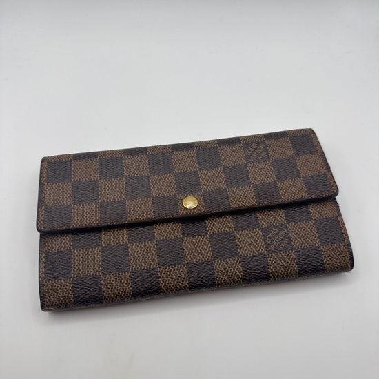 Louis Vuitton Sarah Wallet Damier Ebene CA0096