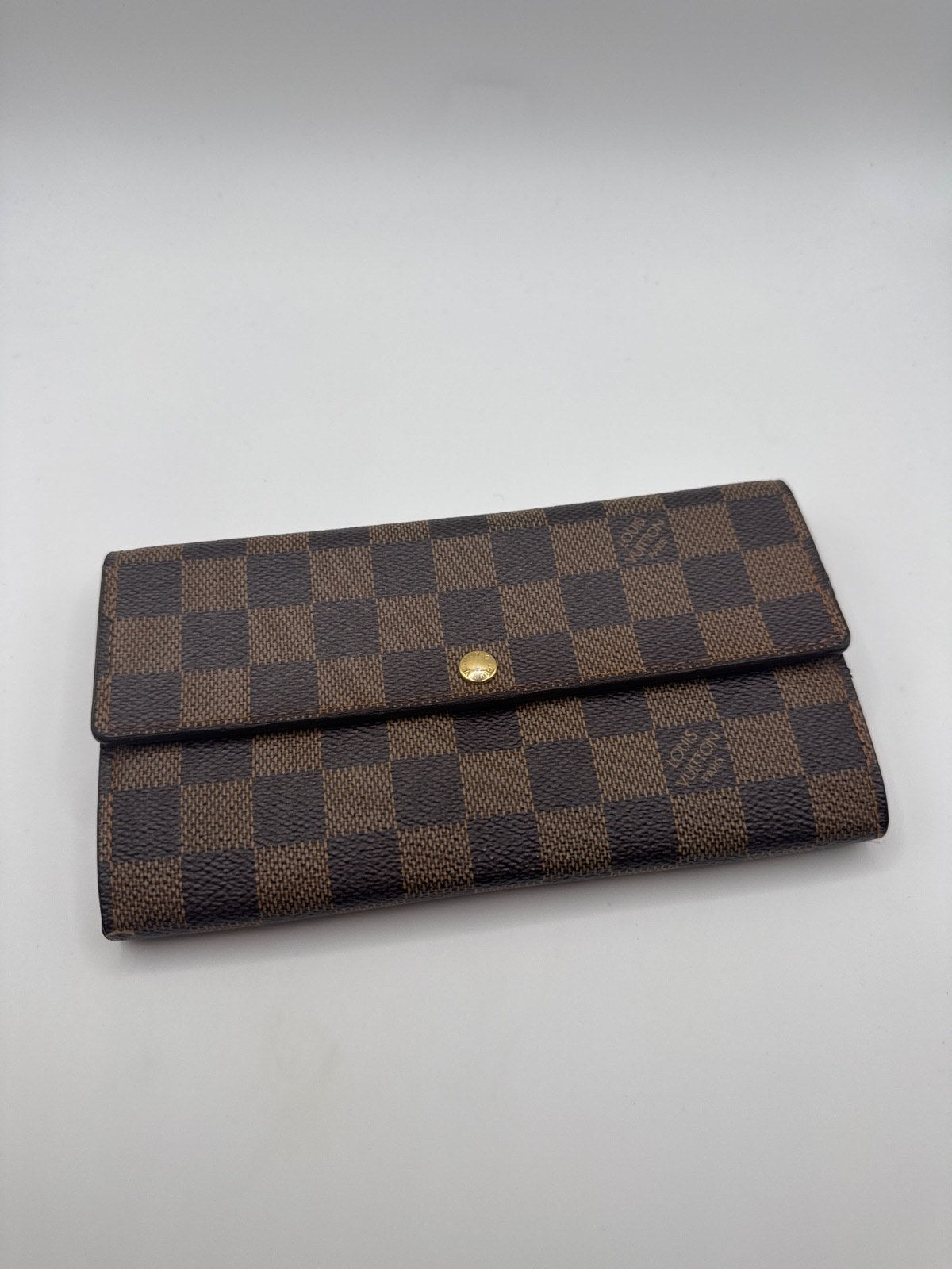 Louis Vuitton Sarah Wallet Damier Ebene CA0096