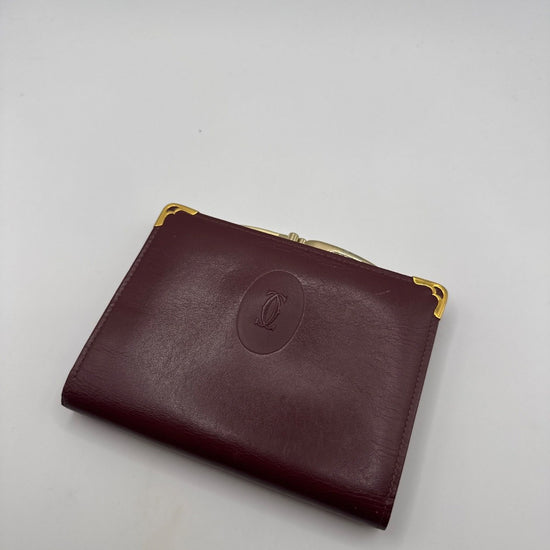 Cartier Kisslock Wallet