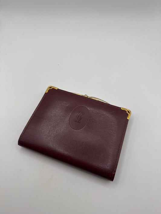 Cartier Kisslock Wallet