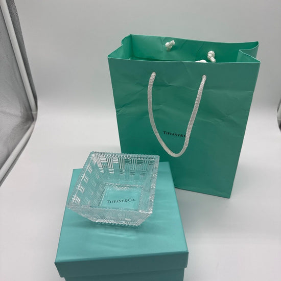 Tiffany & Co. Atlas Crystal Bowl