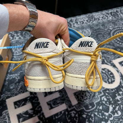 Nike Dunk low Offwhite Lot 34 - EU 45