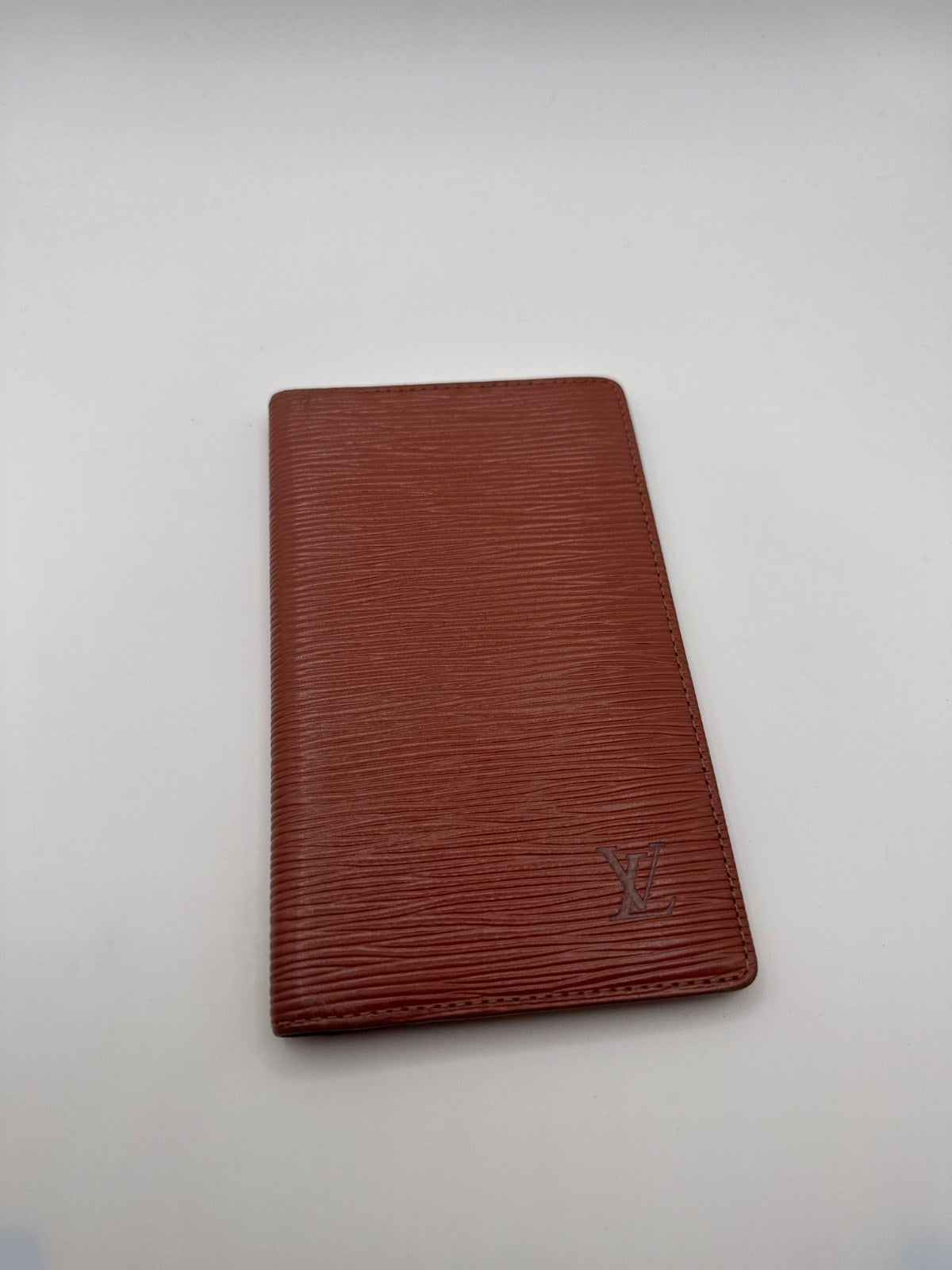 Louis Vuitton Pocket Agenda Epi Light Brown CA1916