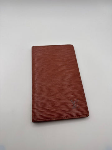 Louis Vuitton Pocket Agenda Epi Light Brown CA1916