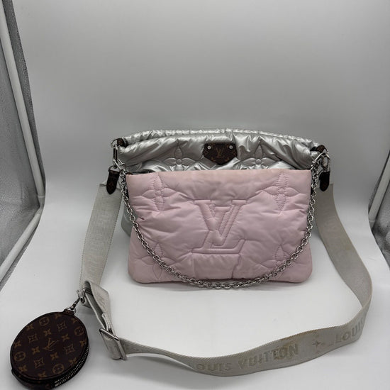 Louis Vuitton Multi Pochette Maxi Silver/Pale Pink