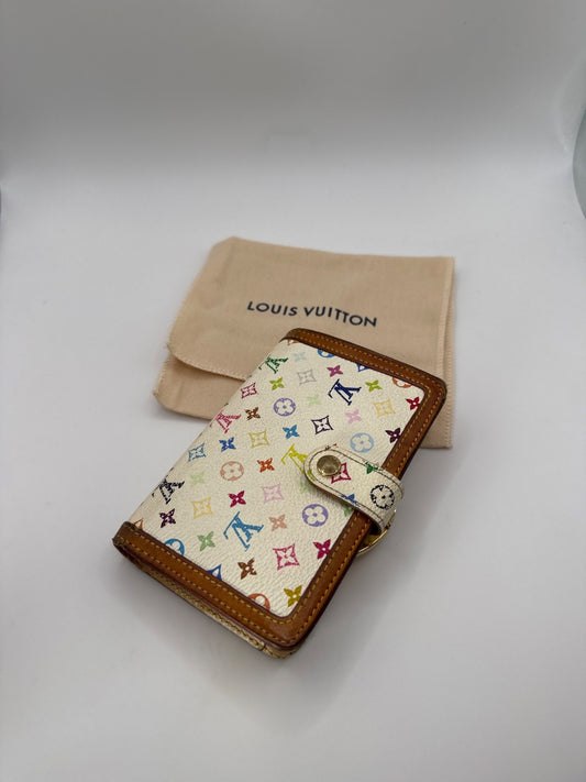 Louis Vuitton Porte-Trésor International Kisslock Wallet Multicolor TH0065