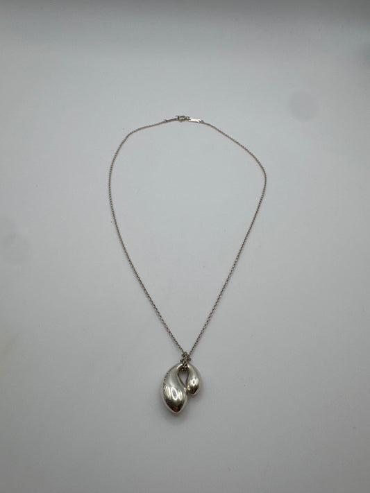 Tiffany & Co. Elsa Peretti Shell Silver Necklace