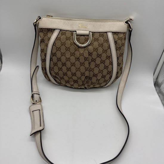 Gucci Abbey D-Ring Messenger Bag GG Canvas