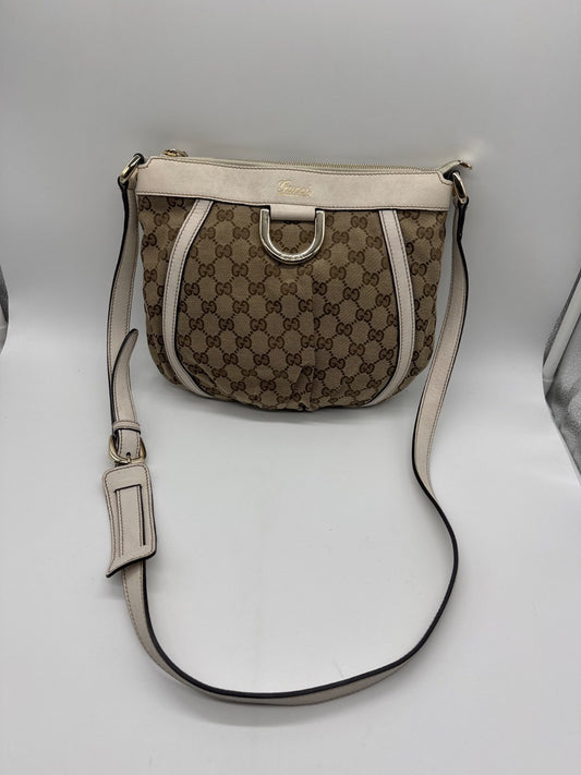 Gucci Abbey D-Ring Messenger Bag GG Canvas