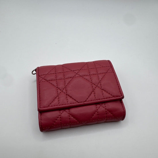Lady Dior Shortwallet Pink