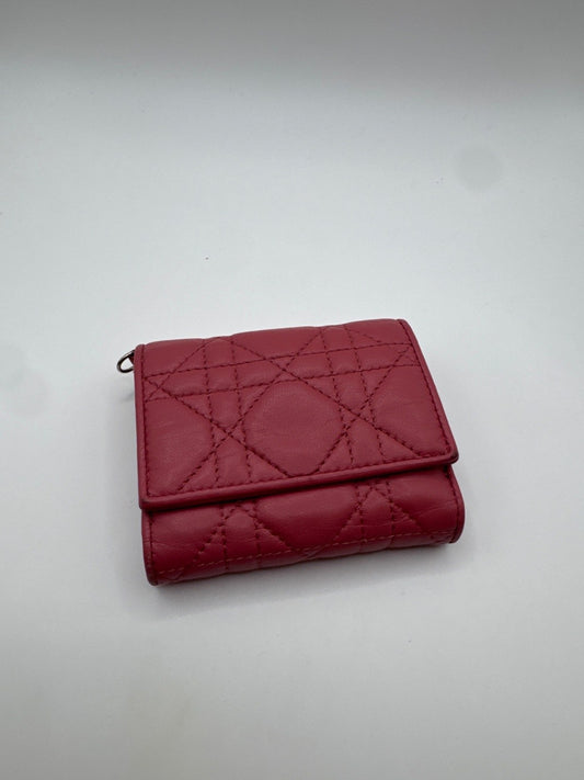 Lady Dior Shortwallet Pink