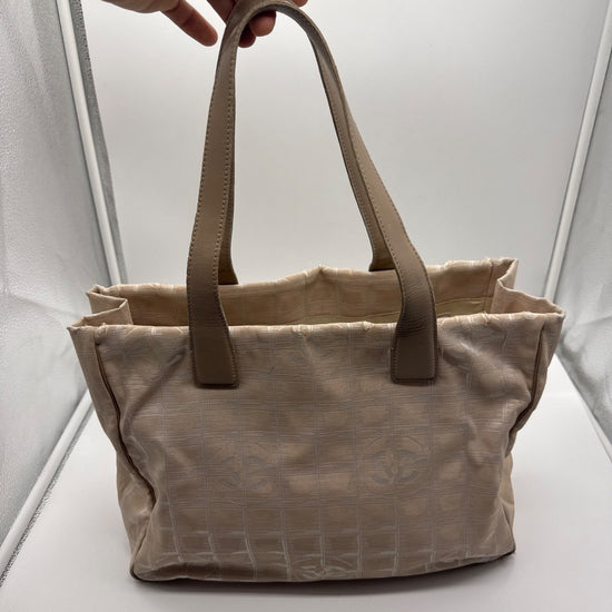 Chanel Travel Line Tote Bag Beige