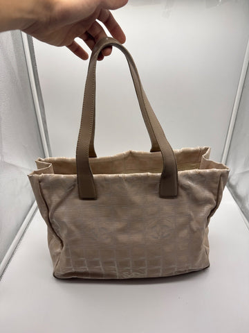Chanel Travel Line Tote Bag Beige