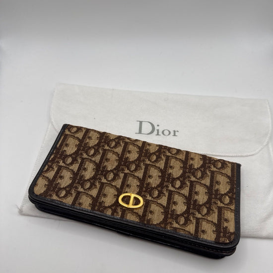 Dior Oblique Monogram Longwallet Bifold