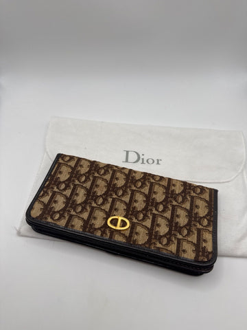 Dior Oblique Monogram Longwallet Bifold