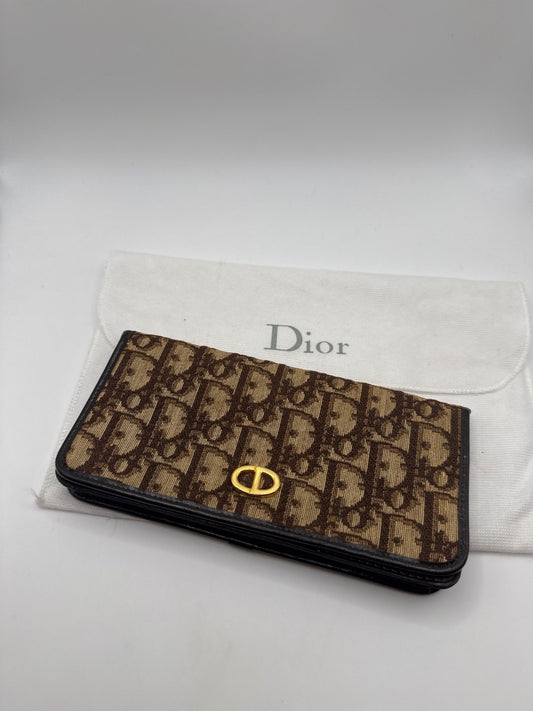 Dior Oblique Monogram Longwallet Bifold
