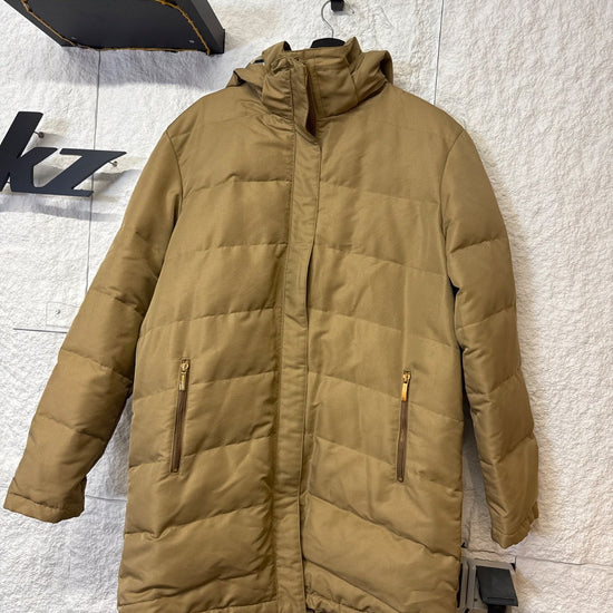 Burberry Down Puffer Coat Beige / Size S-M