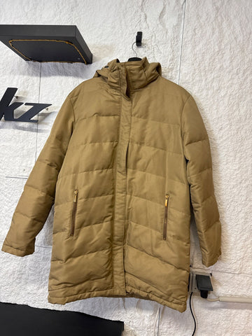 Burberry Down Puffer Coat Beige / Size S-M