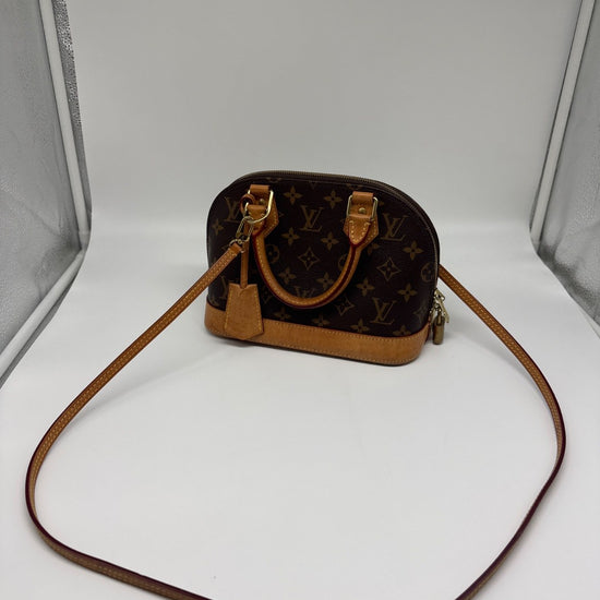 Louis Vuitton Alma BB Monogram Canvas Brown