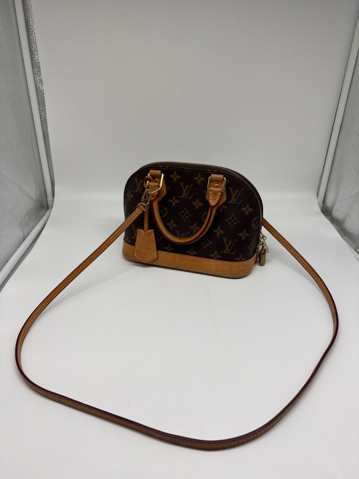 Louis Vuitton Alma BB Monogram Canvas Brown
