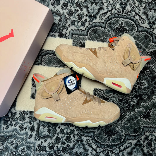 Jordan 6 Travis Scott Khaki (40)