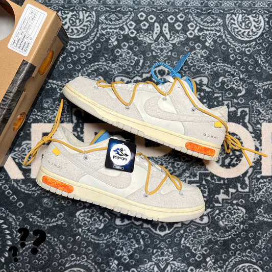 Nike Dunk low Offwhite Lot 34 - EU 45