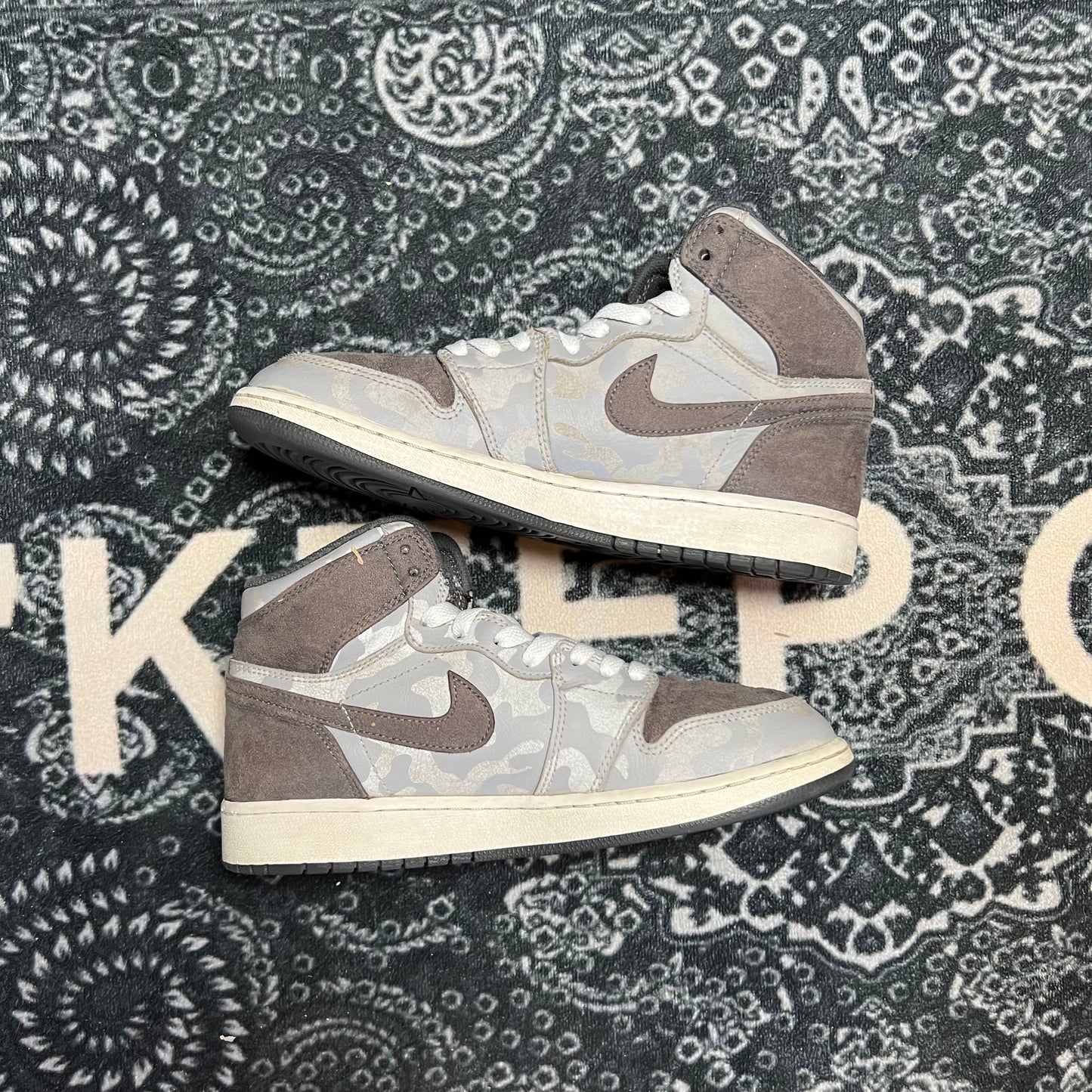 Jordan 1 Mid Camo Pack - EU 39