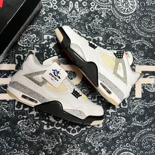 Jordan 4 White Cement - EU 42