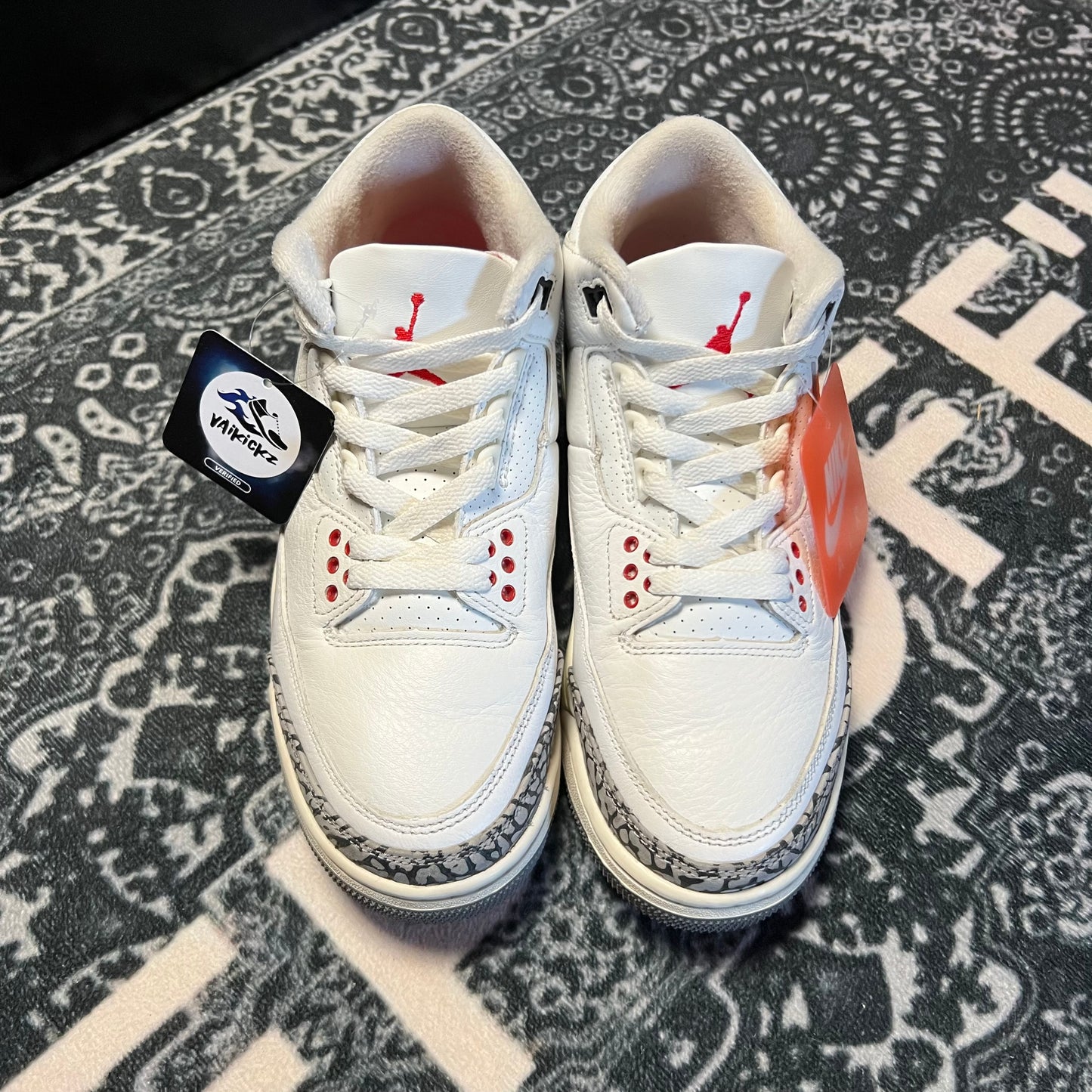 Jordan 3 White Cement Reimagined - EU 39