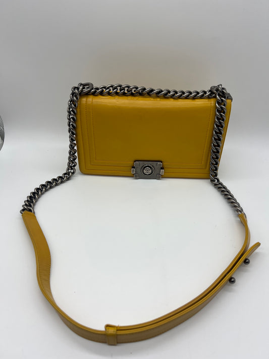Chanel Boy Bag Yellow
