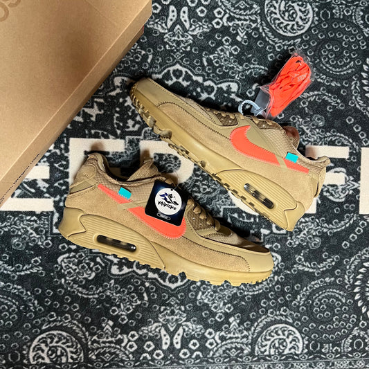 Nike Offwhite Airmax Brown - EU 45