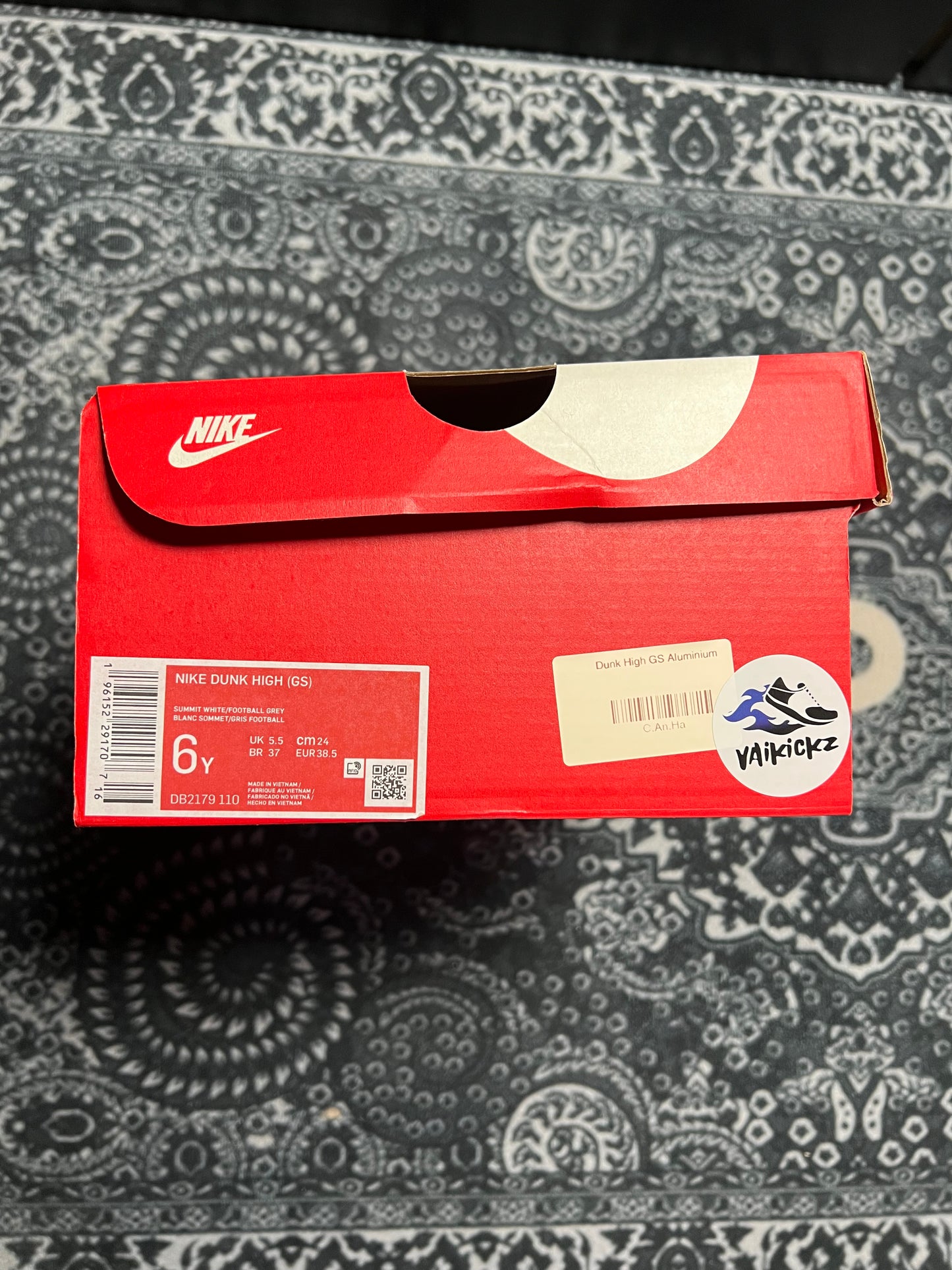 Nike Dunk High Aluminium GS - Many Sizes