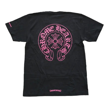 Chrome Hearts Pink Horsshoe Shirt Small