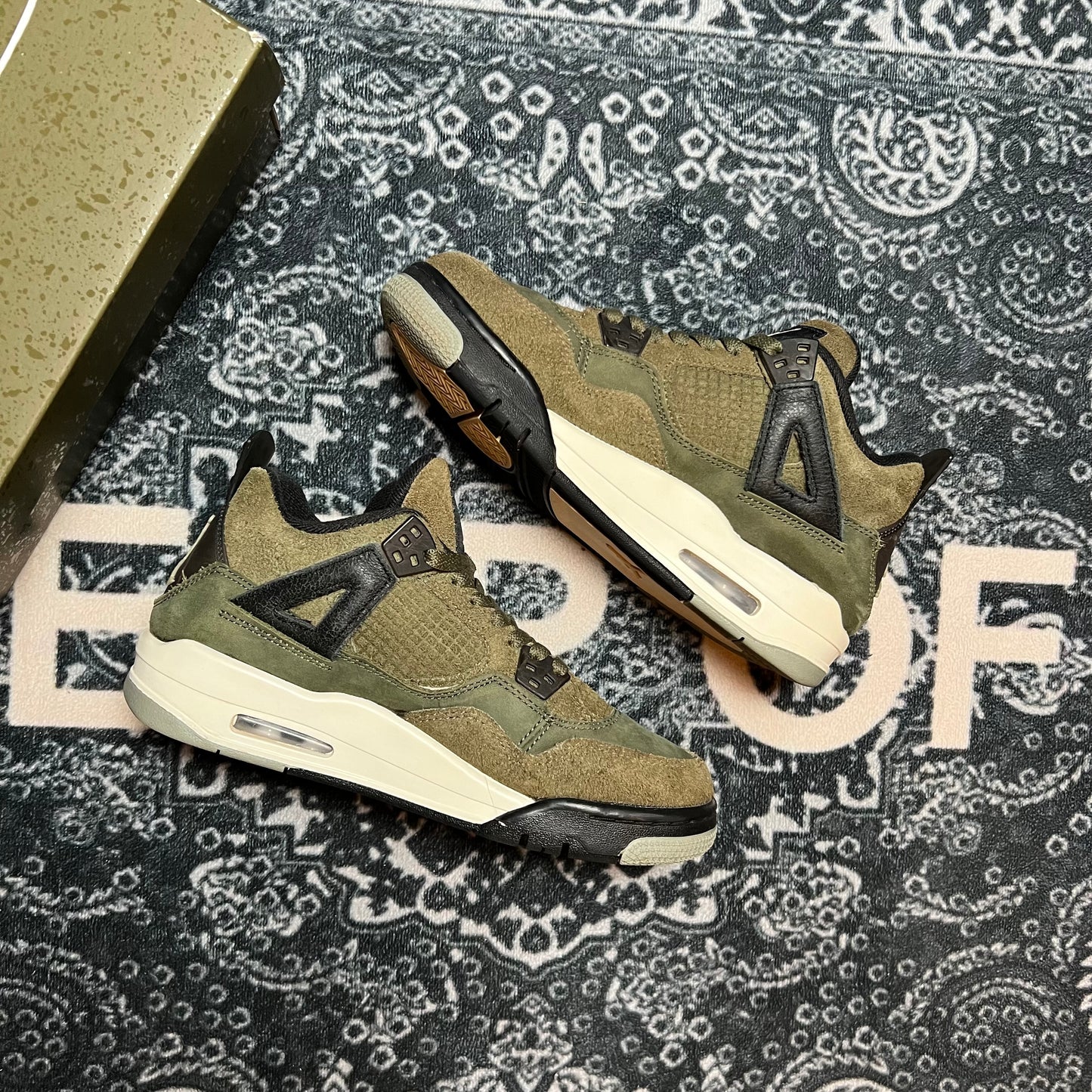 Jordan 4 Craft Olive GS - EU 39