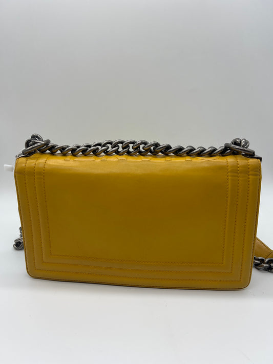 Chanel Boy Bag Yellow