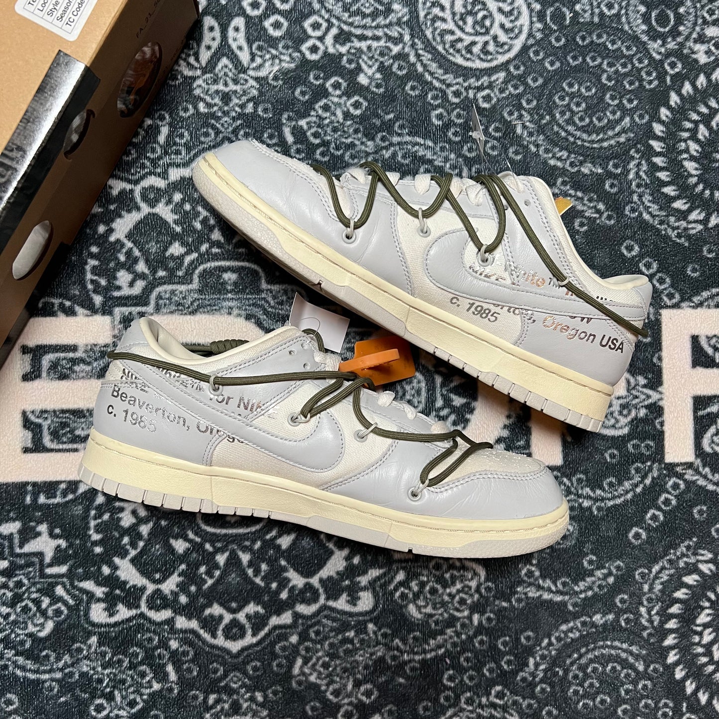 Nike Dunk low Offwhite Lot 22 - EU 42.5