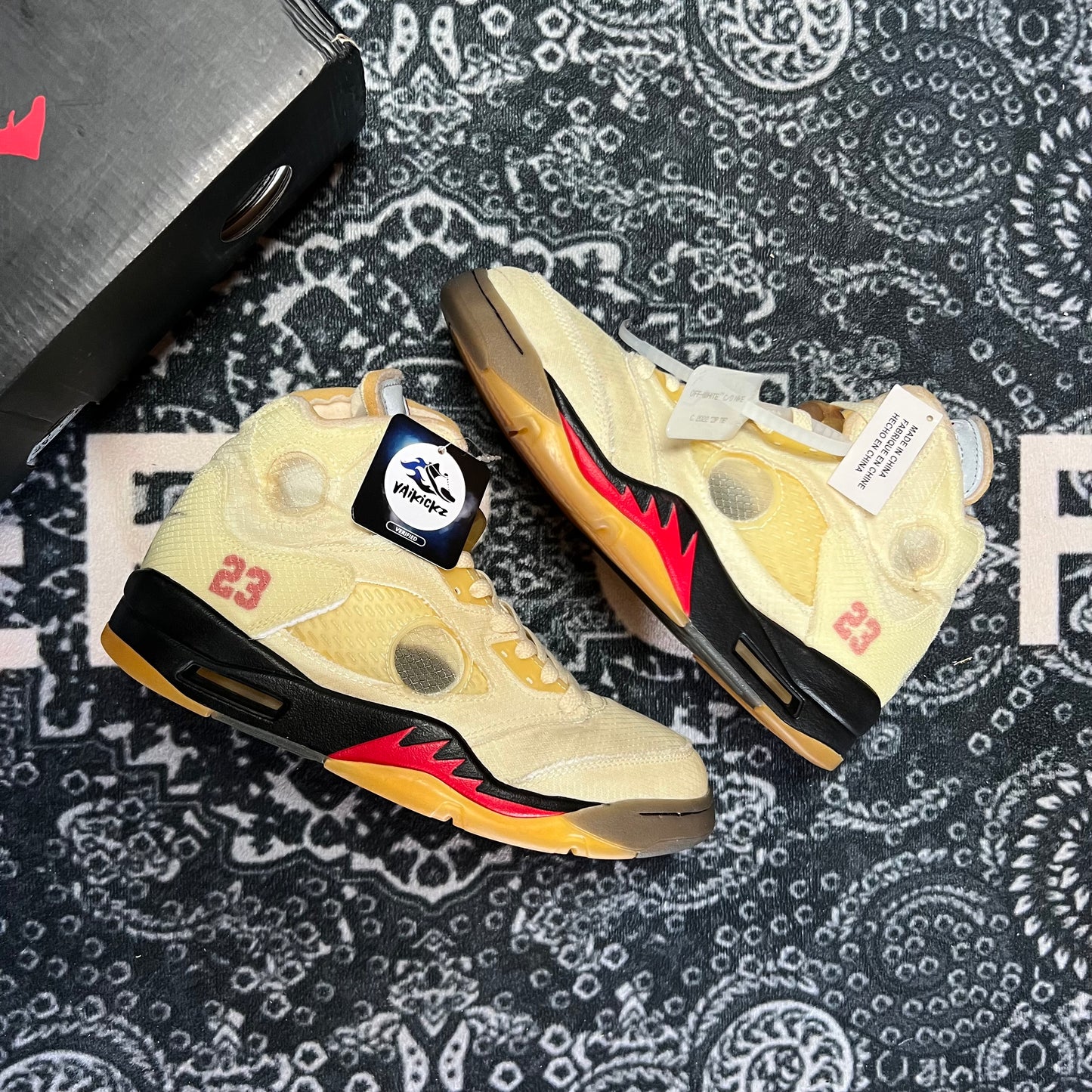 Jordan 5 Offwhite Sail – EU 40,5