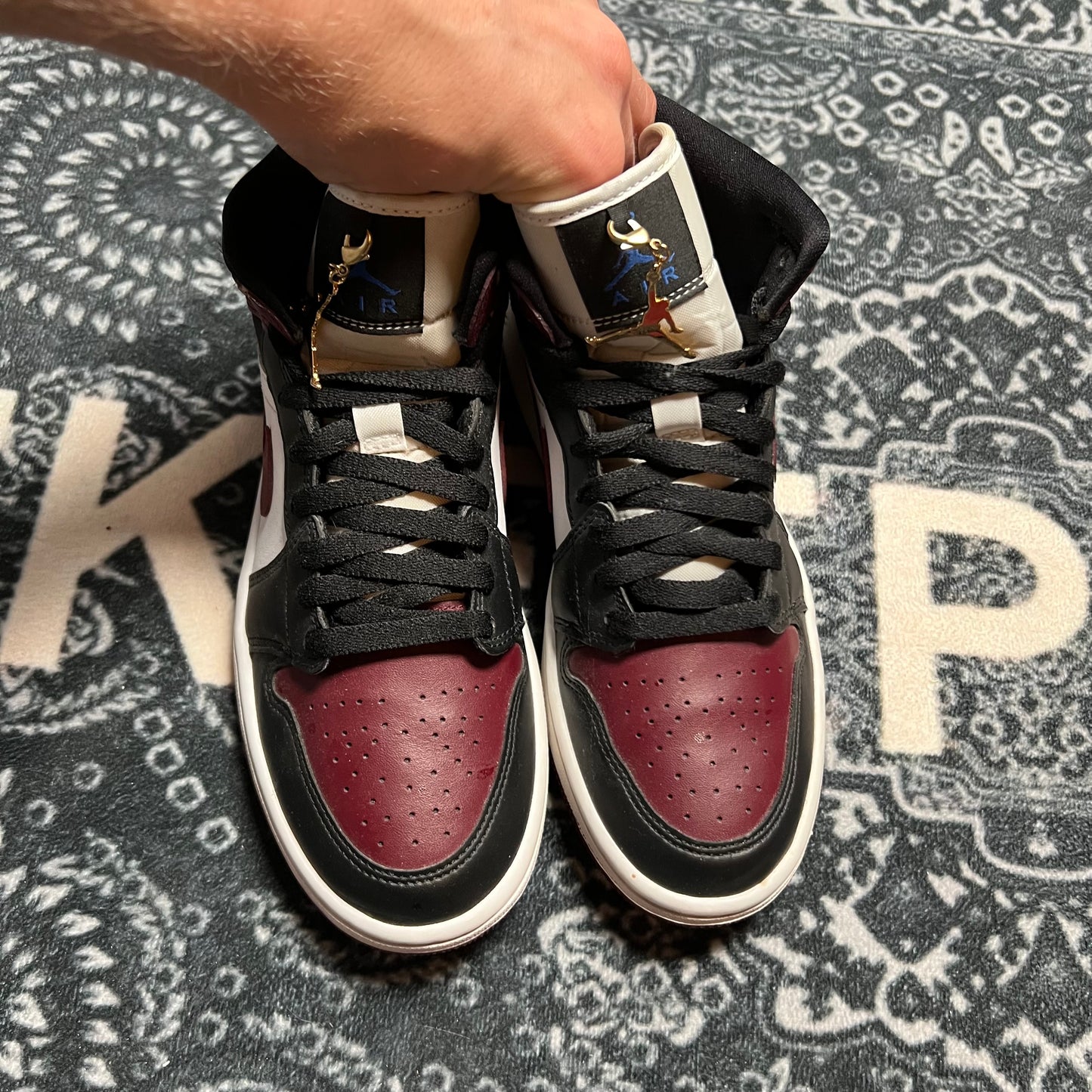 Jordan 1 Mid SE Dark Beetroot - EU 39