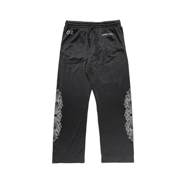 Chrome Hearts Black Floral Mesh Pants Small