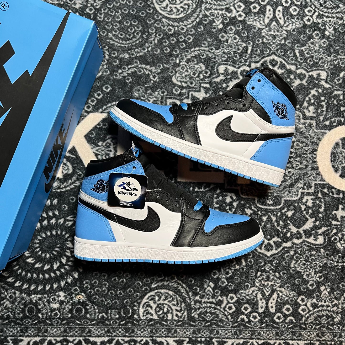 Jordan 1 High UNC Toe - EU 42