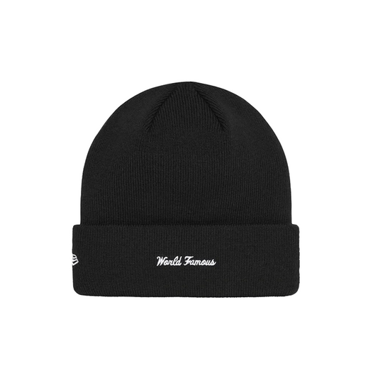 Supreme x New Era Beanie Black