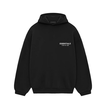 Fear Of God Essentials Hoodie (FW24) Black