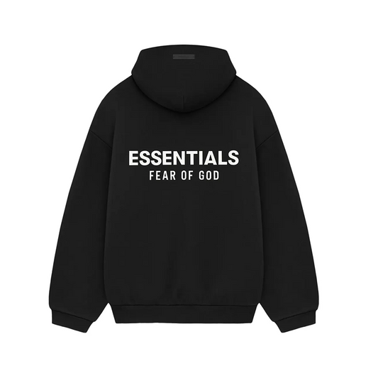 Fear Of God Essentials Hoodie (FW24) Black