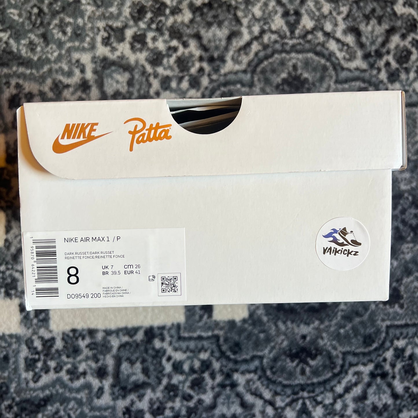 Nike Air Max 1 Patta - Dark Russett (41)