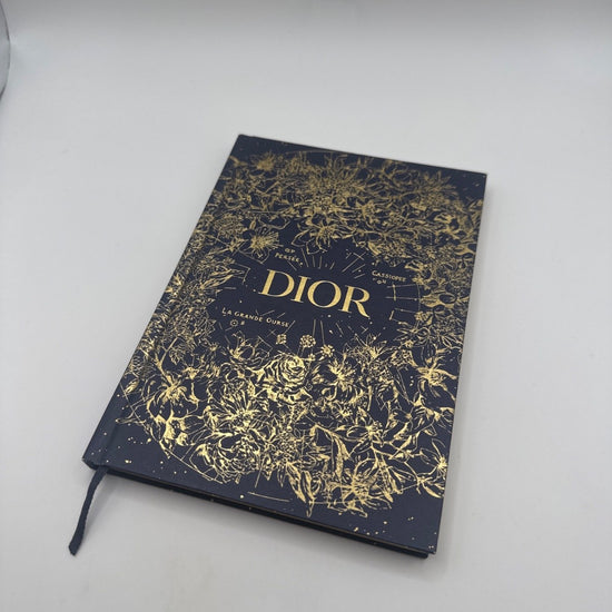 Dior La Grande Ourse Notebook Blue Gold