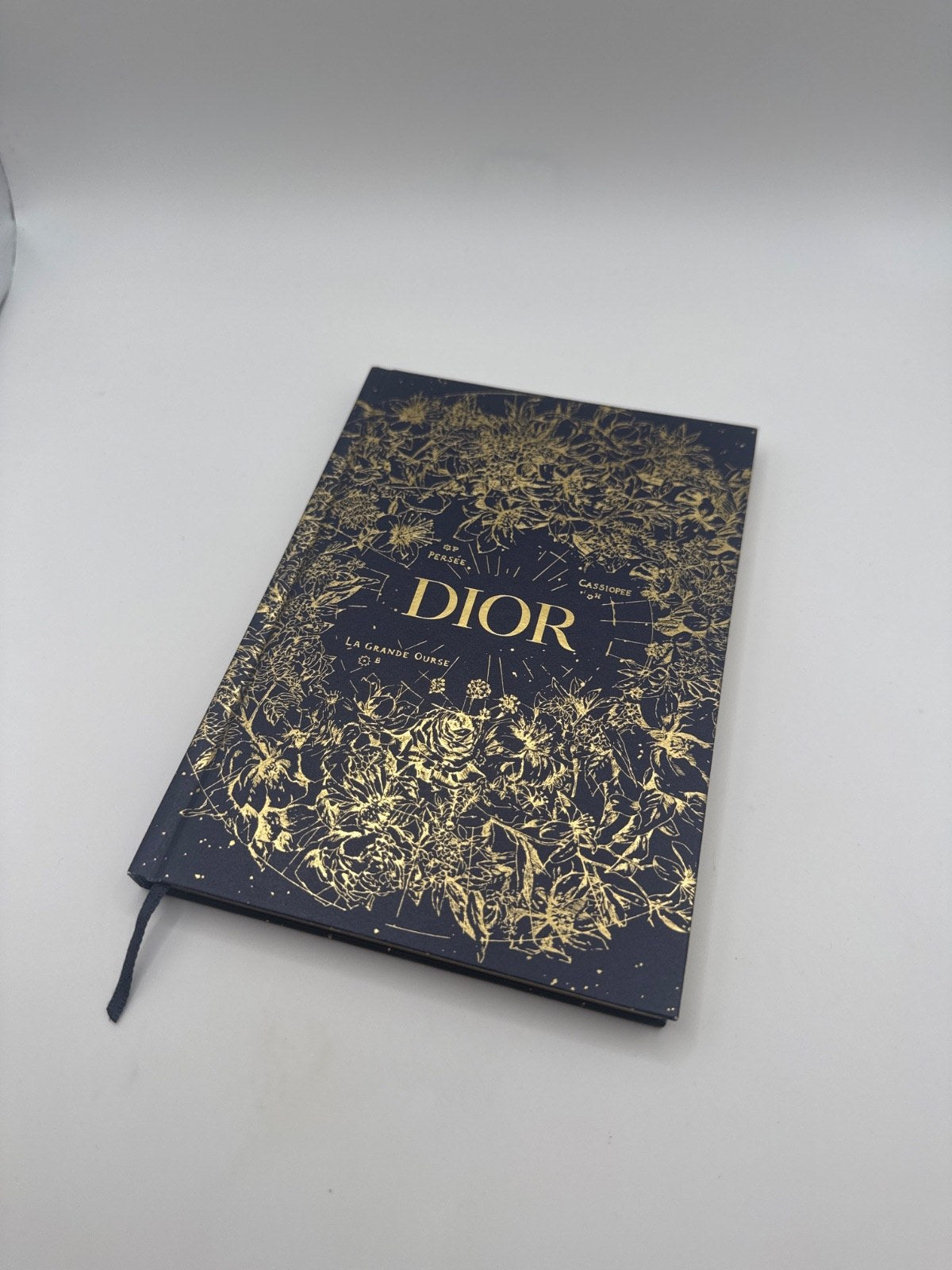 Dior La Grande Ourse Notebook Blue Gold