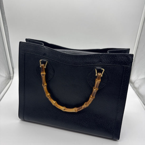 Gucci Bamboo Shopper Leather Black