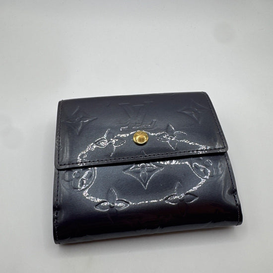 Louis Vuitton Short Wallet Vernis Light Blue TH0015