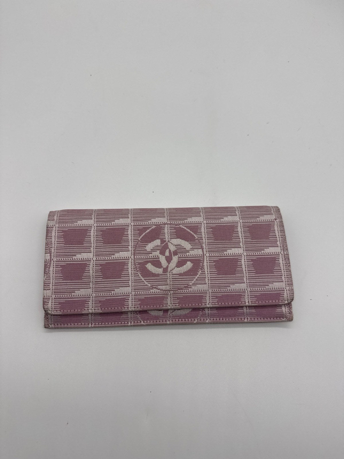 Chanel Travel Line Flap Wallet Rosa